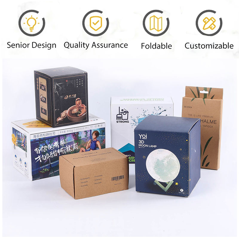 Corrugated box color box customized digital product packaging carton